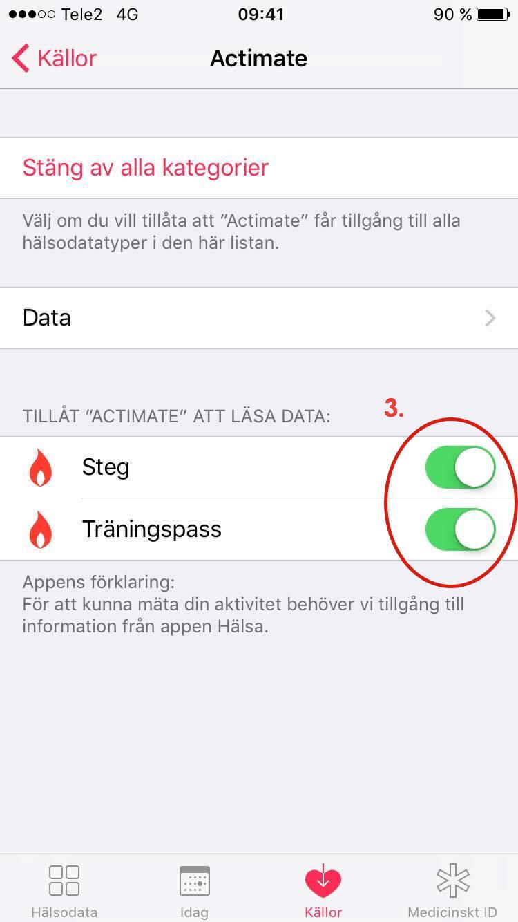 Poängfrågor Hur värderas aktivitet och träning? All träning värderas lika, oavsett aktivitetstyp.