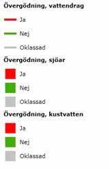 Nära 60 procent av vattenförekomsterna i Kungsbacka har av Vattenmyndigheten bedömts ha en betydande påverkan från jordbruk/skogsbruk och 64 procent har betydande påverkan från små avlopp.