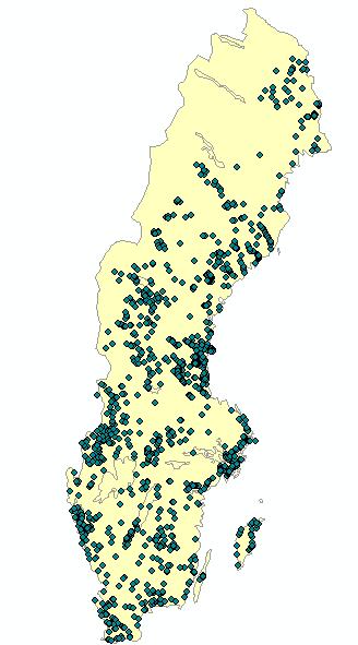 7588 åtgärder 1950-2016 Antal av Åtgärdsty Huvudåtgärdstyp per Fiskvägar 1989 Biotopvård 1862 Fiskutsättning 1431 Uppföljning/Inventering/Resursövervakning 696 Fisketillsyn 563