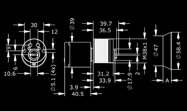 IP65 EN 15684 Teknisk information Ytbehandling: NI nickel NP polerad nickel MP polerad mässing Förlängd yttervredsaxel AV05 5 mm AV10 10 mm AV15 15 mm Cylinderrosett Norge R0N6-6mm I R0N8-8mm I