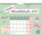 Väggkalendrar Familjekalender Hela året Kalender med fyra kolumner för namn och