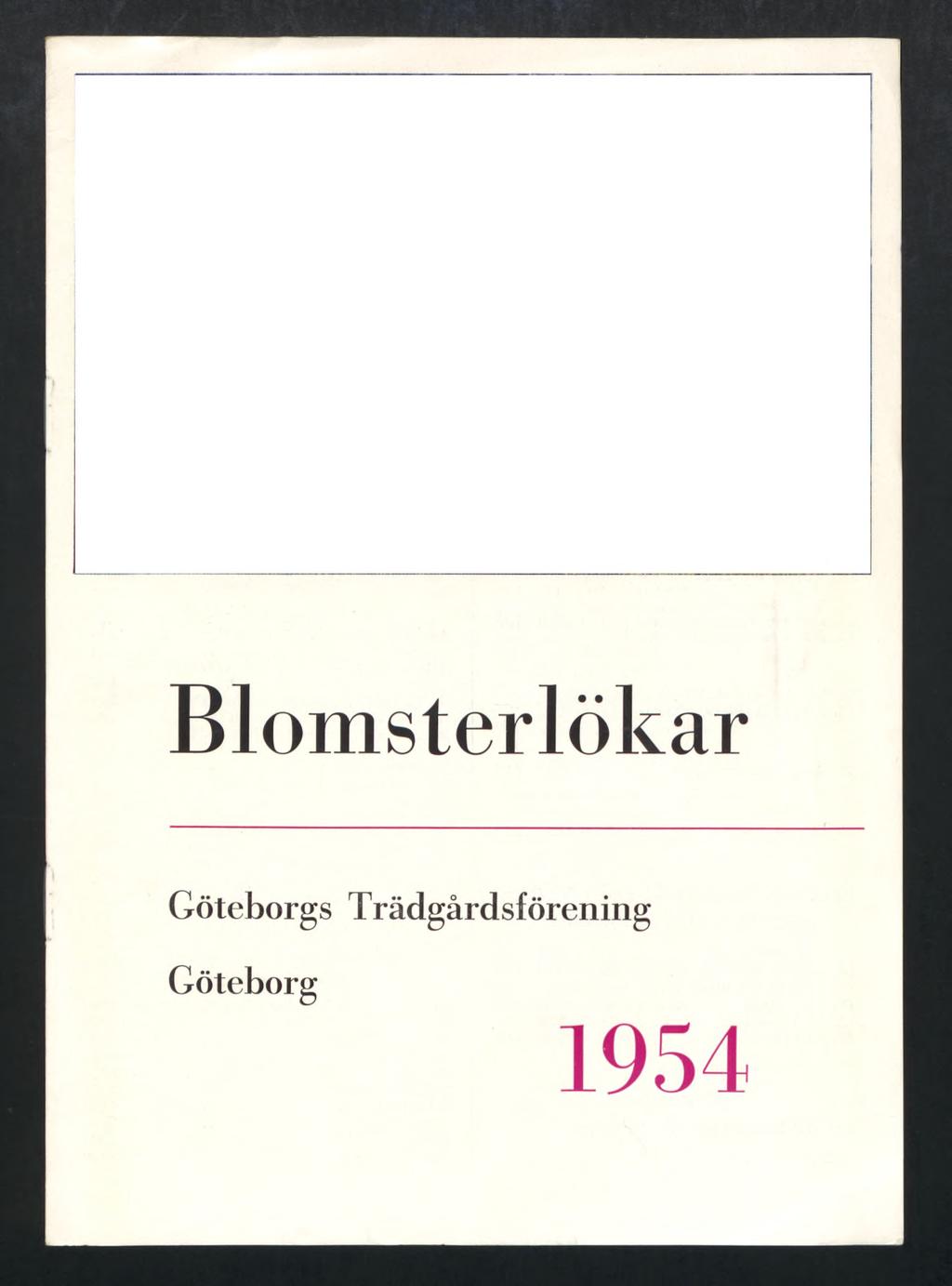 Blomsterlökar