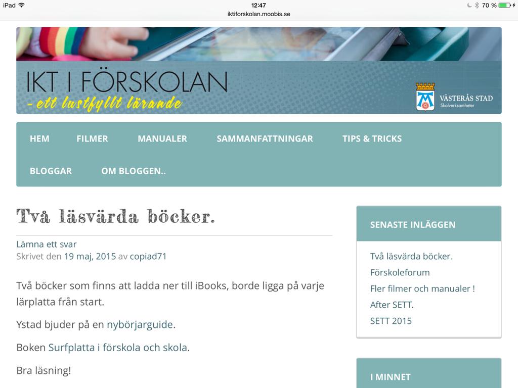 Min blogg!