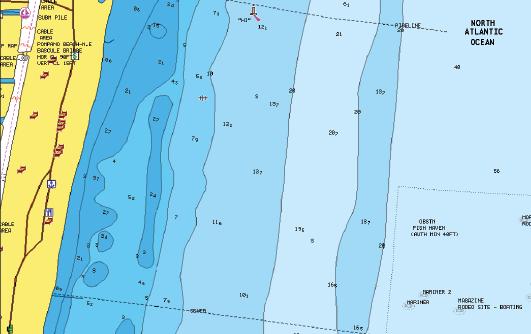 Visa ändring av menyalternativ Navionics funktion Fish N' Chip har bytt namn till SonarChart. Menyalternativet SC Densitet är nytt i SonarChart Live.