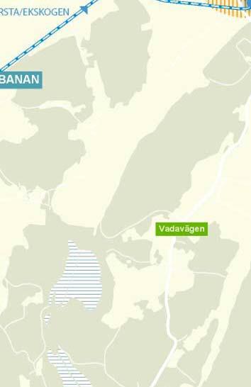 I Kårsta finns Kårstaskolan (f-6) med bollplan, förskolor, bibliotek och idrottsplatsen Kårevallen. I Bergsjön finns en kommunal badplats. I Ekskogen finns en bygdegård.