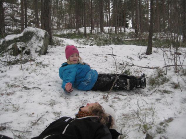 Mänskliga kulbanor Ellen Nu är