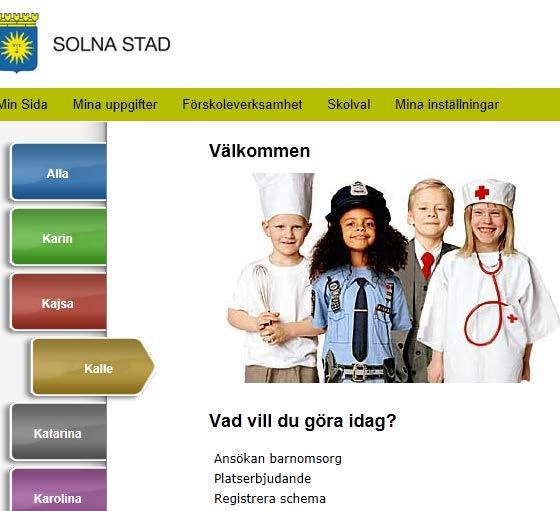 3.Registrera schema Välj frågetecknet för mer information.