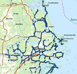 6. Kommunikationer Att välja att bo på landsbygden innebär att man inte har tillgång till den närhet och bekvämlighet som finns i staden med tätare kollektivtrafik och den mesta servicen inom gång