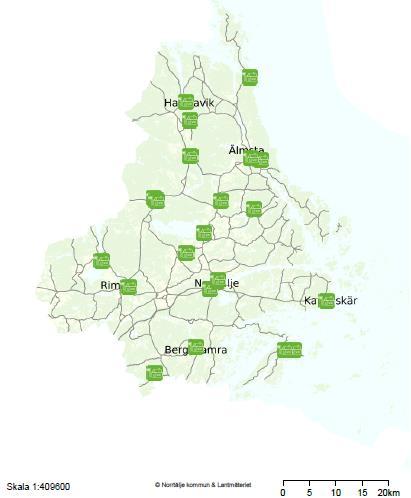 I Norrtälje kommun finns 20 Hembygdsföreningar, 15 bygdegårdsföreningar samt 4 Folkets hus.