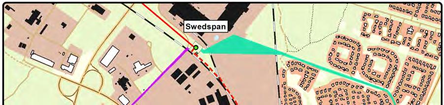 Alternativ A2 och A3 Alternativ A2 och A3 är båda möjliga lokaliseringar för markkabel på sträckan mellan Hultsfred och Swedspan.