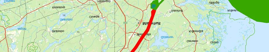 vidare med. Alternativet skulle medföra en sjökabelsträckning i anslutning till skyddsvärda naturmiljöer inom Natura 2000-området samt naturreservatet Misterhults skärgård.