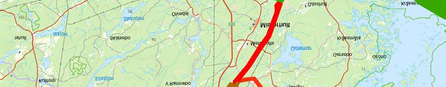 Pettersberg ovan) Misterhult nord Stationsförslaget är belägna norr om Misterhult och i direkt anslutning till befintlig 400 kv ledning.