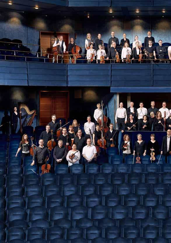 Norrköpings Symfoni Violin 1 1:e konsertmästare Henrik Jon Petersen, Emily Nebel Alt.