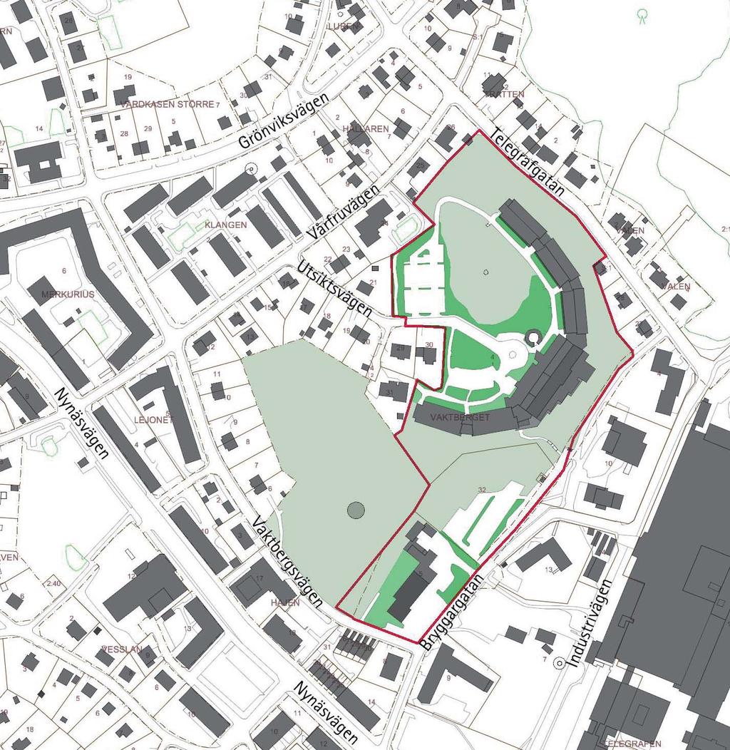 PROGRAM Detaljplan för Vaktberget 4, 5 och 32, kvarteret Vaktberget, bostäder vid