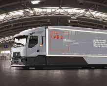 EN GLOBAL KONCERN AFFÄRSMODELL PRODUKTUTVECKLING Urban Lab för att spara bränsle Renault Trucks Urban Lab 2, är en testversion av en distributionslastbil utvecklad tillsammans med partners i ett