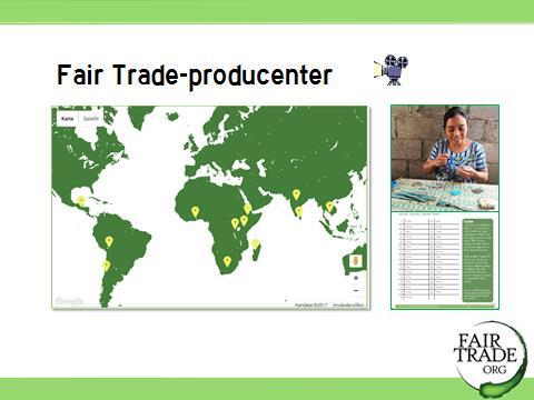 kärnkonventioner. Princip 8. Kapacitetsbyggande Organisationen arbetar för att stärka de positiva effekterna av Fair Trade för marginaliserade småskaliga producenter. Princip 9.