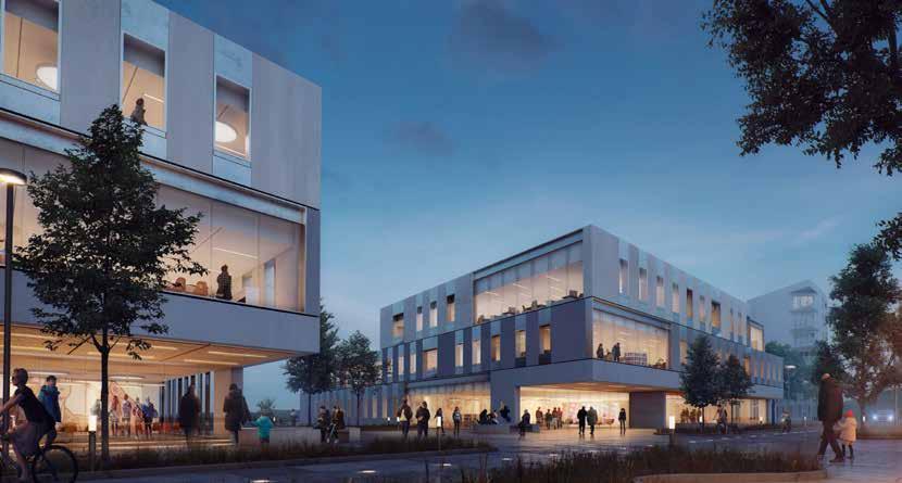 TEMA: OFFENTLIGA BYGGNADER Campus Albano, Stockholms universitet.