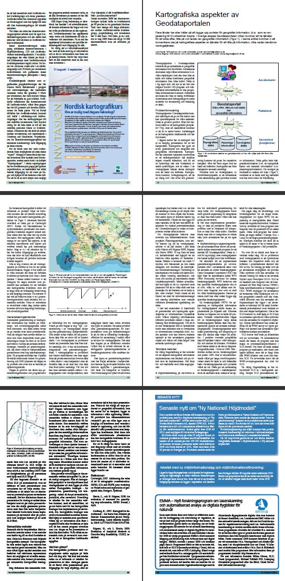 Visualization and Subscription of Geographic Information Christofer Jonsson 2007 Implementation av en infrastruktur för