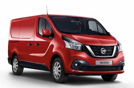 Nya Nissan NV300 Skåp NV300 Skåp Holmgrens Edition kommer utrustad med klimatanläggning, skyddsinklädnad, kylt handsfack,