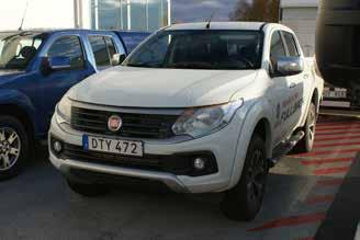 Demobilar Bra affärer på lager Fiat Fullback Double Cab 4x4 Dragkrok, läderklädsel, motorvärmare, navigator, eljusterbar förarstol Pris 209.900 kr DTY472 Skövde Nissan NP300 Navara Double Cab 2.