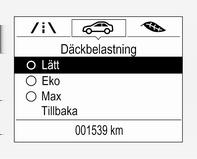 256 Bilvård Montera endast hjul med trycksensorer, annars kommer inget däcktryck att visas och kontrollampan w lyser konstant.