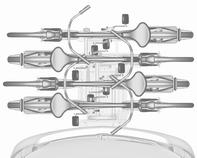 Uppsättning av flera cyklar Uppsättning av flera cyklar görs på samma sätt som när första cykeln ställdes på plats. Ytterligare några steg måste vidtas: 1.
