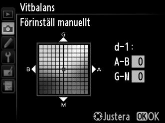 Tryck på J för att kopiera vitbalansvärdet för den markerade bilden till vald förinställning.