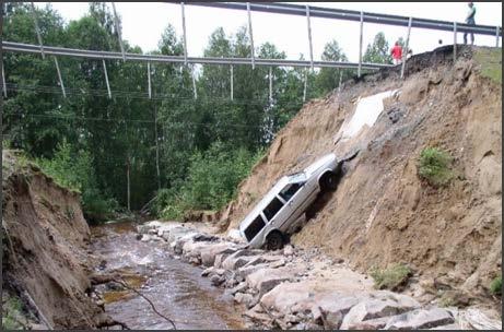 översvämningar, höga flöden, mindre