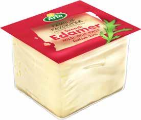 0,4-1,2 kg Edamer 23%, Gouda 28%, Port Salut 26%