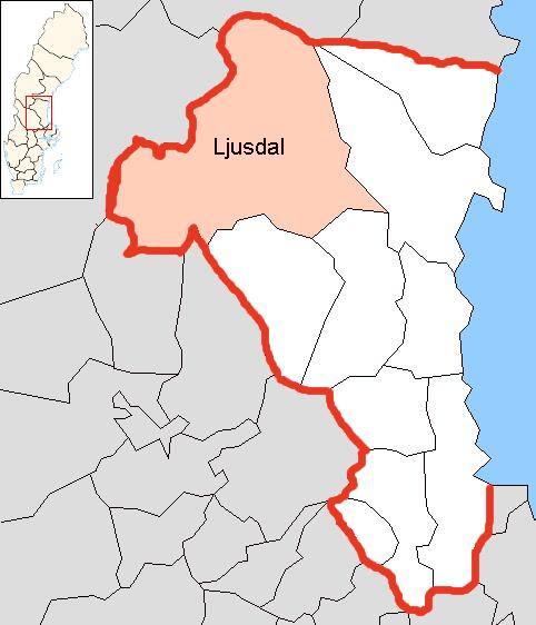 Ljusdal Ljusdal 19 000 invånare - ca 7 500 bor i centralorten.