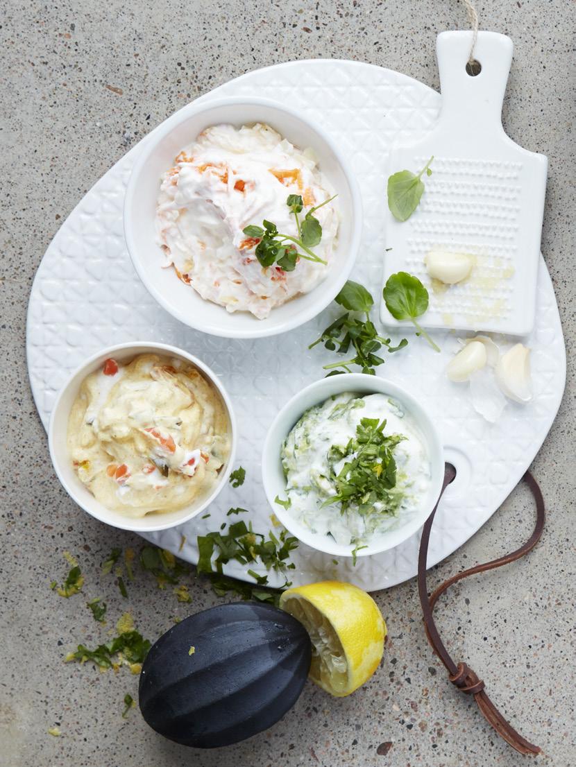 SåsPÅ 5 MINUTER MED TURKISK YOGHURT Med sin milda syrlighet och krämiga konsistens har Lindahls Turkisk Yoghurt blivit en favorit hos både konsumenter och proffsanvändare.