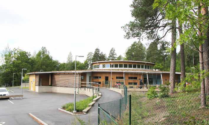 Kyrkbergets förskola, passivhus Lindesberg, Hermanstorpsvägen 11, Lindesbergs kommun.