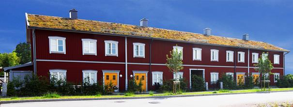 Passivhus Rynningeåsen Örebro, 2010, Asplunds Bygg Byggherre: Asplunds Bygg, Örebro, byggprojektledare Petra Åhlund. 13 bostadsrätter, Divisionen 2 Första bygget under väderskydd i Örebro?
