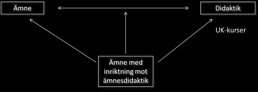 gemensamma stödinsatser samt handledarutbildning (Examensrättansökan för Ämneslärarprogrammet, inr Gymnasiet).