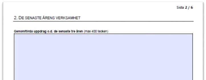 jämförbara offentliga framträdanden) du haft de senaste