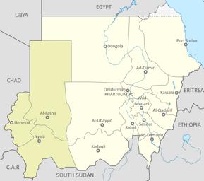 Lätt förenklat kan man säga att norra Sudan befolkas främst av araber och södra Sudan och Sydsudan främst befolkas av svarta afrikaner. 1956 blev Sudan självständigt från Storbritannien.