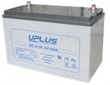 Underhållsfria Batterier UPLUS erbjuder ett av marknadens bredaste sortiment av ventilreglerade AGM batterier med 10+ & 12+ Design Life.