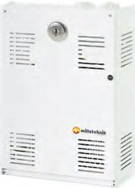 19 vinklar medföljer i ECO XS som också kan utökas med batteribox för utökad reservdrifttid. IP-Klass 20.