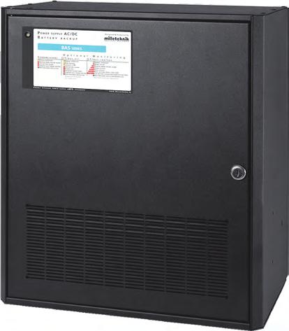 BAS Serien Moduluppbyggda 24V Batteribackuper avsedda för medelstora till större system. BAS Serien erbjuder flexibilitet, hög tillförlitlighet och avancerad teknik till ett rimligt pris.
