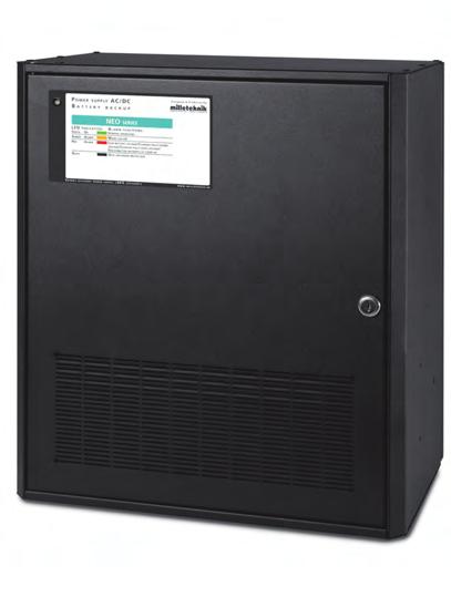 NEO Serien NEO Serien EN60950-1 Godkända 12V/24V Batteribackuper för mindre till större system. NEO Serien är certifierad enligt elsäkerhetsgodkännande EN 60950-1.