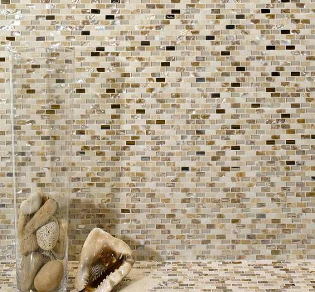 MOSAIK NACAR BEIGE SERIE STORLEK CM