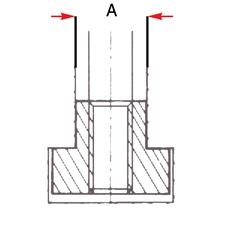 HRC15-25 Gäng A L B T H 50 331 225 M10 10 45 30 17 6 50 331 230 M10 10 60 30 17 6 50 331 235 M10 10 80 35 17 6 50 331 240 M10 10 100 45 17 6 50 331 245 M10 10 120 55 17 6 50 331 250 M10 10 140 45 17