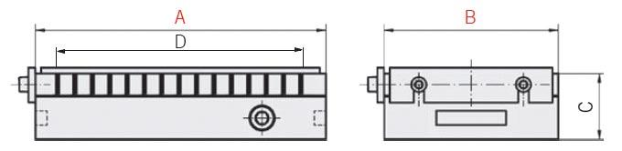 Längd magnet A x B H 30 342 125 250 x 150 57 199 17 30 342 150 300 x 150 57 244 20 30 342 200 350 x 150 57 289 24 30 342 225 400 x 200 62 349 35 30 342 300