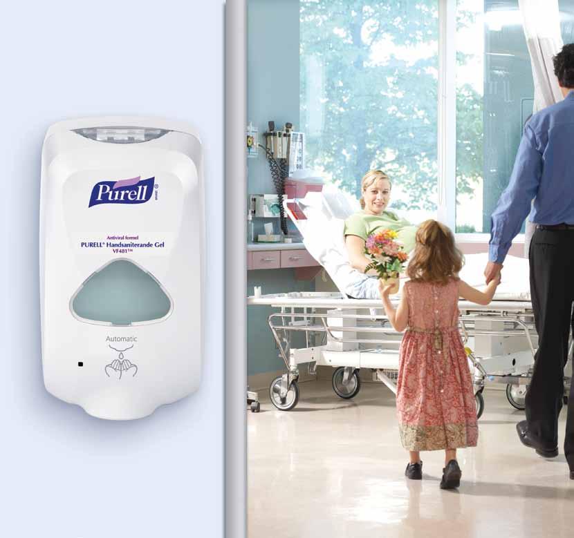 PURELL handsaniterande gel VF481. Sätter standarden för handhygien.