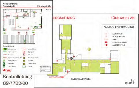 Kontrollritning Aluminiumram med plexfront A4 89-7700-80 A3 89-7700-81 A2 89-7700-82 A1 89-7700-83 Akryltavla för