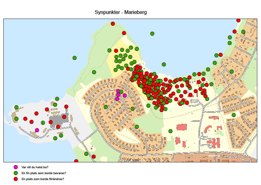 En plats som borde bevaras: (antal markeringar runt markerade området 86 st) Bevara de fina ängarna åt Motalaborna. Bevara utebadet åt Motalaborna. Bygg ny bassäng. Inget Lalandia.