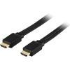 DELTACO platt HDMI 1.4-kabel HDMI Type A ha guldpläterad DELTACO platt HDMI 1.4-kabel HDMI Type A ha guldpläteradhdmi-kabel för att koppla mellan två enheter.