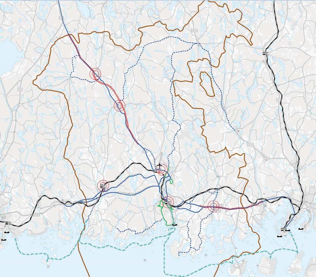 Förutom utsläpp av koldioxid och andra luftföreningar leder den omfattande biltrafiken till olycksrisker för oskyddade trafikanter, barriärer i form av svårpasserade gator genom