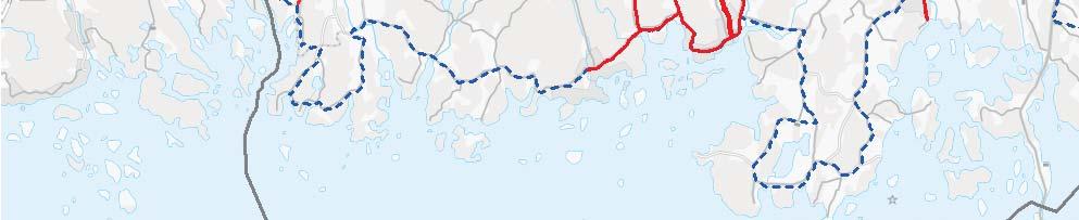 Trafiken på landsbygden kompletteras med skolbusslinjer som är öppna för allmänheten samt behovsstyrd öppen närtrafi k. Kollektivtrafik gynnas av befolkningskoncentration.