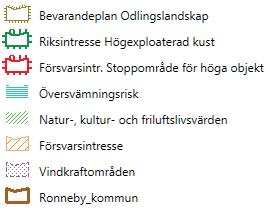 Hänsyn Kommunen ska vid beslut om användningen av mark och vatten i översiktsplanen redovisa hur hänsyn tas till allmänna intressen.